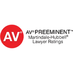 Martindale-Hubbell A/V Rated Preeminent